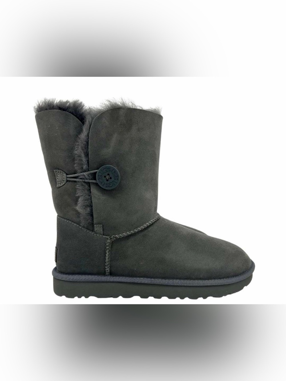 Ugg Bailey Button - Winter Boot - Gray
